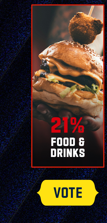 Food & Drinks. Vote.