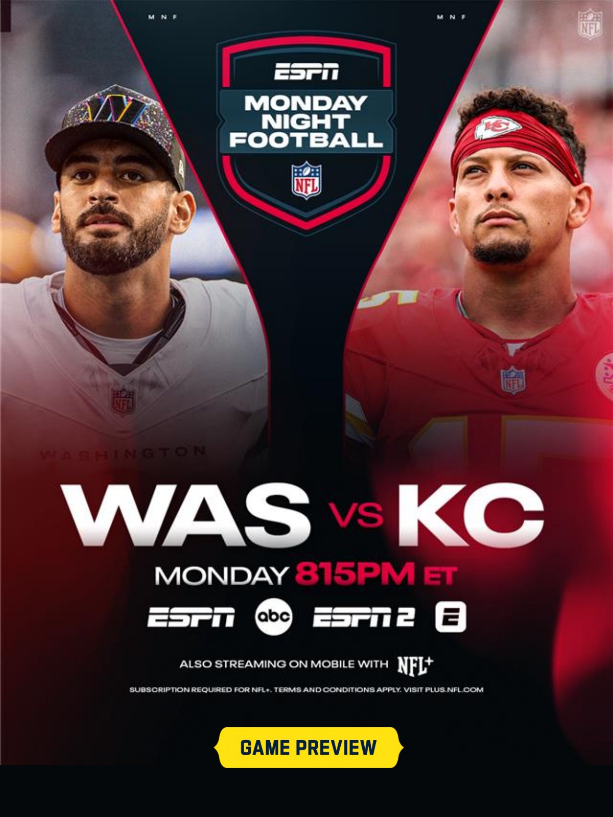 MNF Week 8 Look Ahead