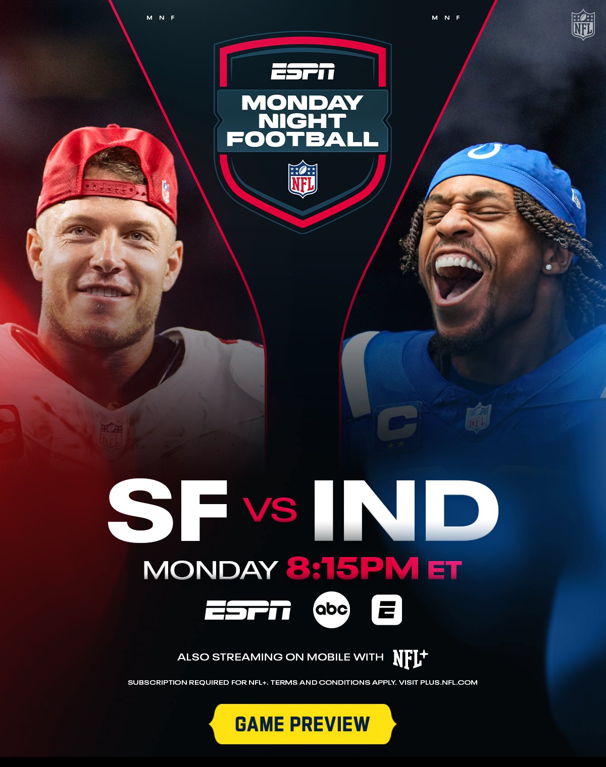 MNF Week 16 Look Ahead