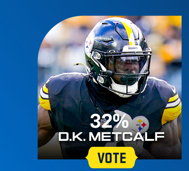 D.K. Metcalf. Vote.