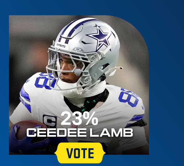 Ceedee Lamb. Vote.