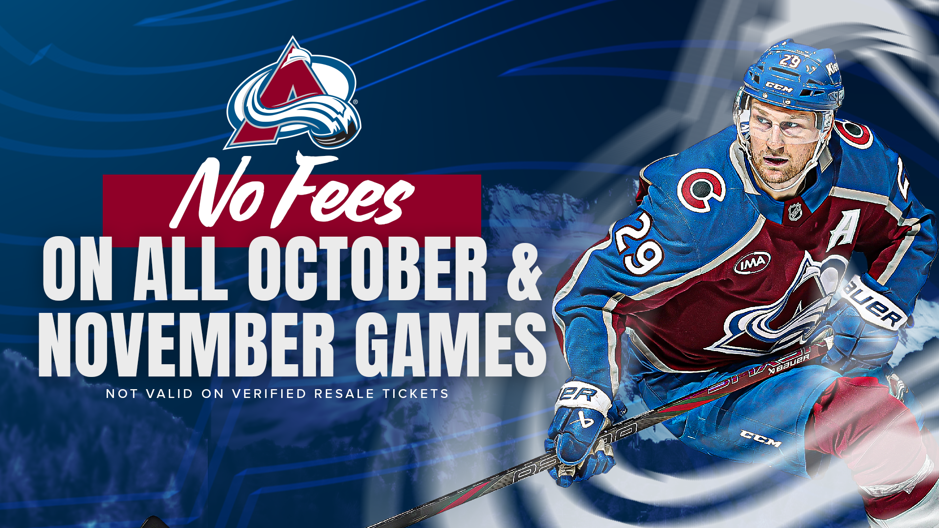 Save on Avalanche Tickets This Fall