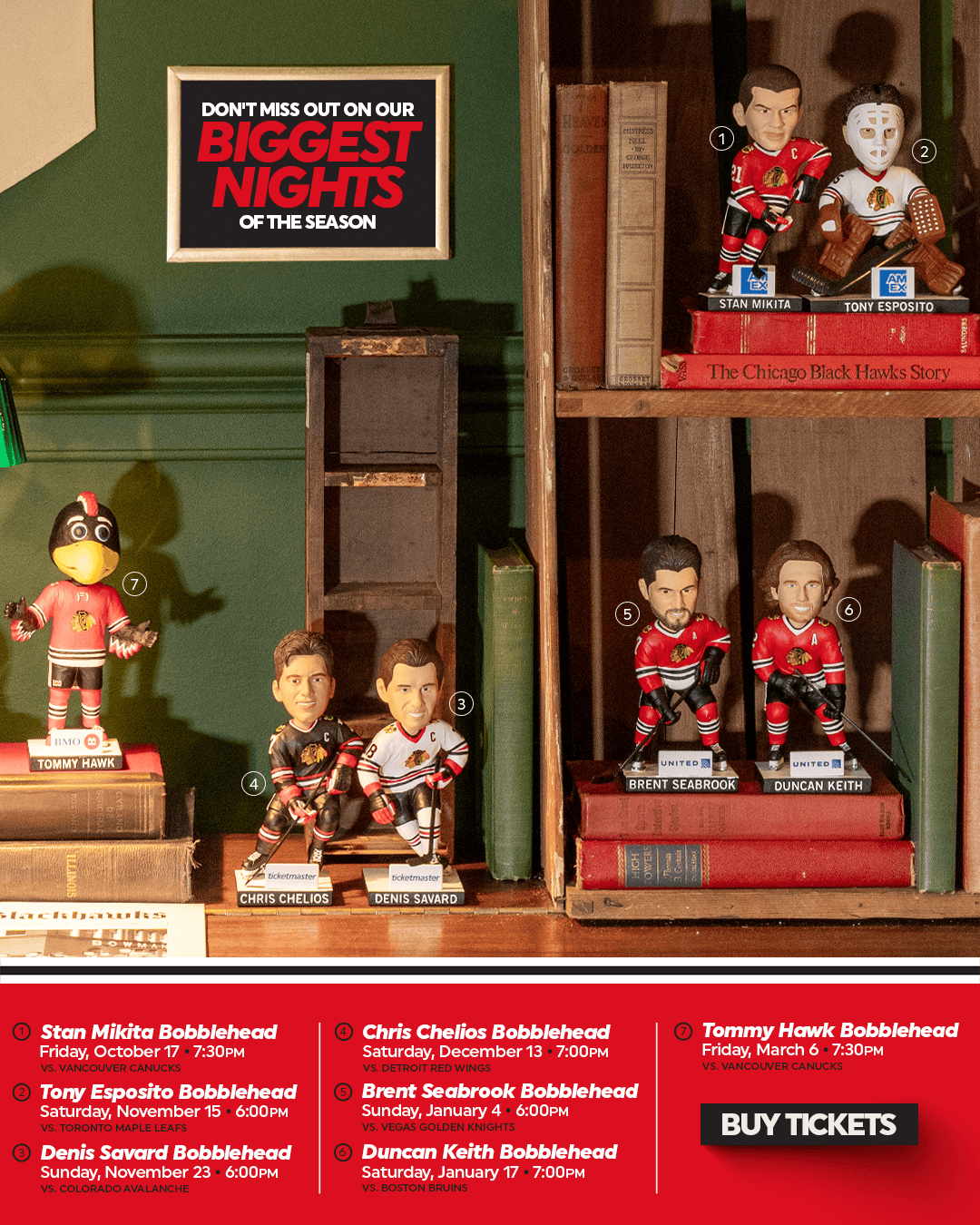 Don't Miss Out On Our Biggest Nights Of The Season