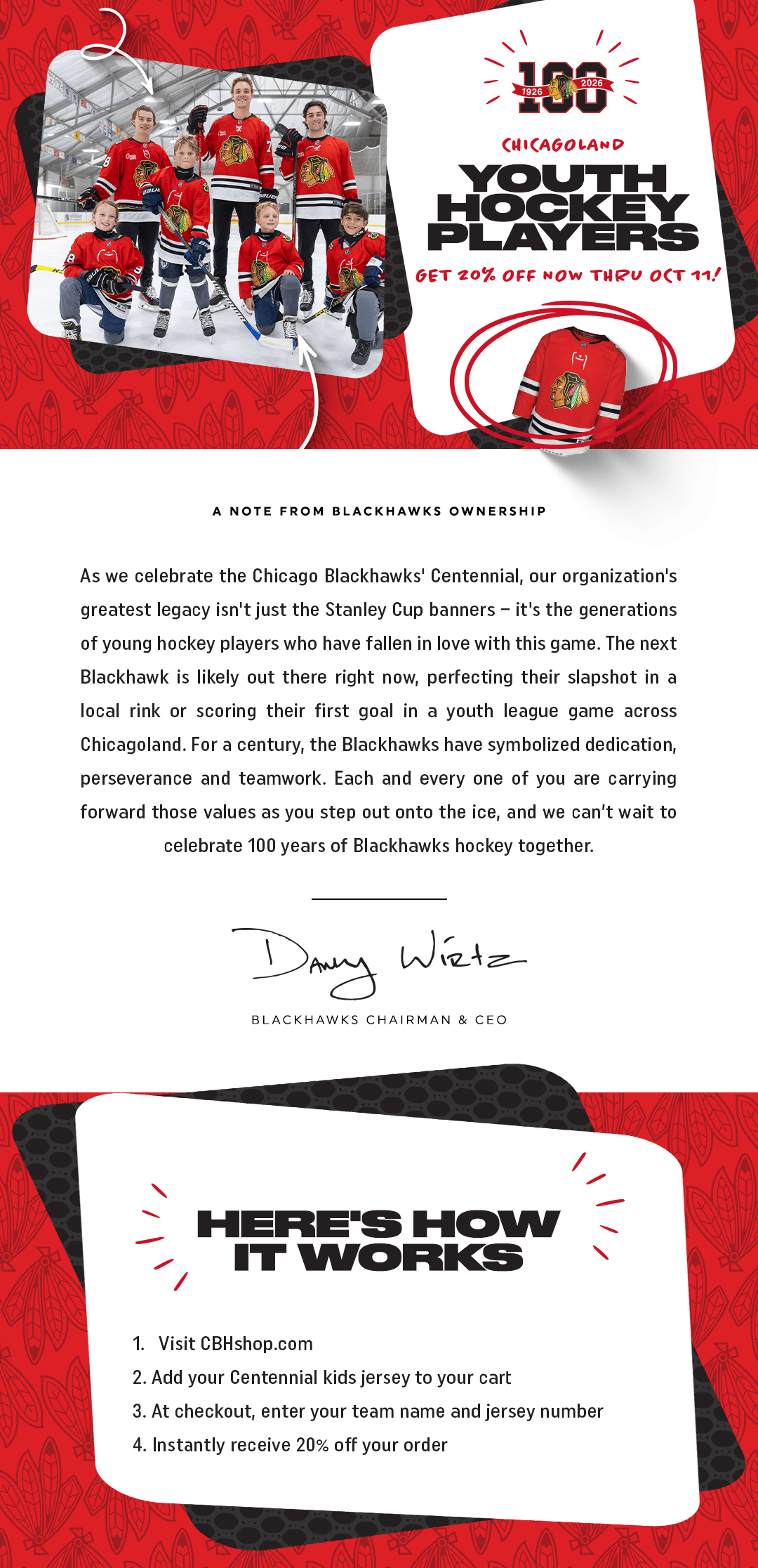 Chicagoland Youth Hockey Players Get 20% Off Now Through Oct 11!