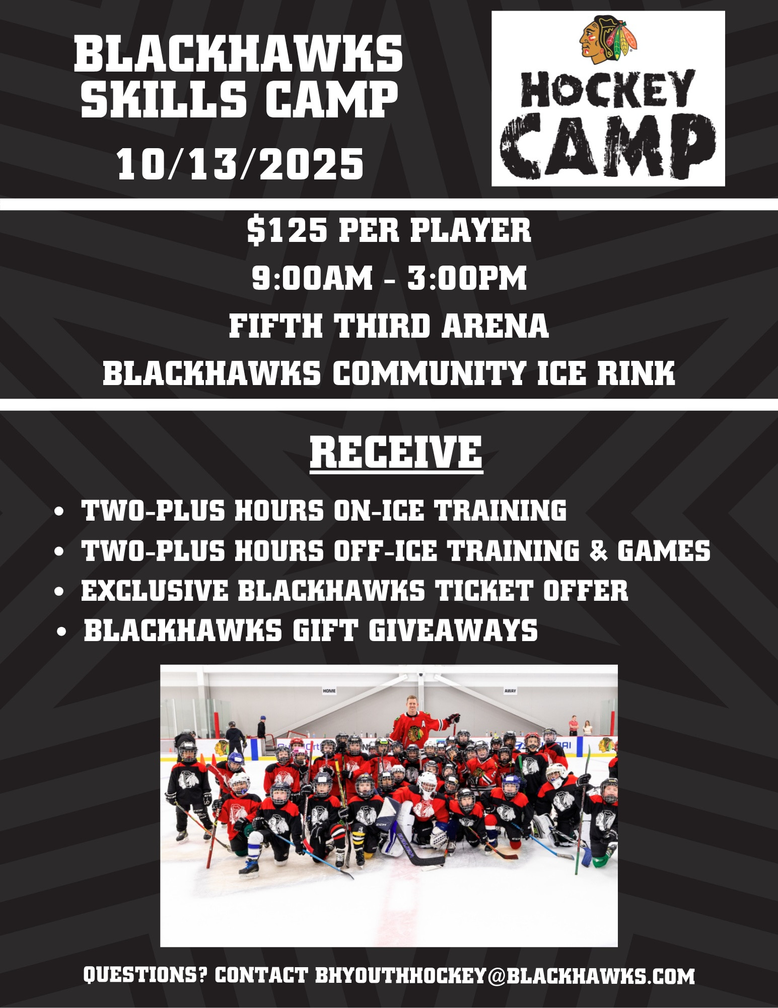 Blackhawks Skills Camp - Register Here