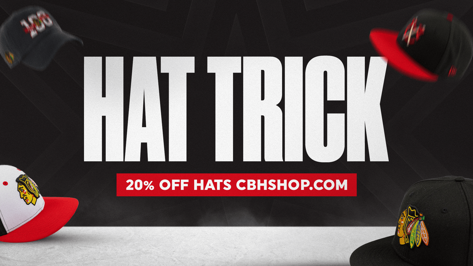 Hat Trick - 20% Off Hats CBHShop.com