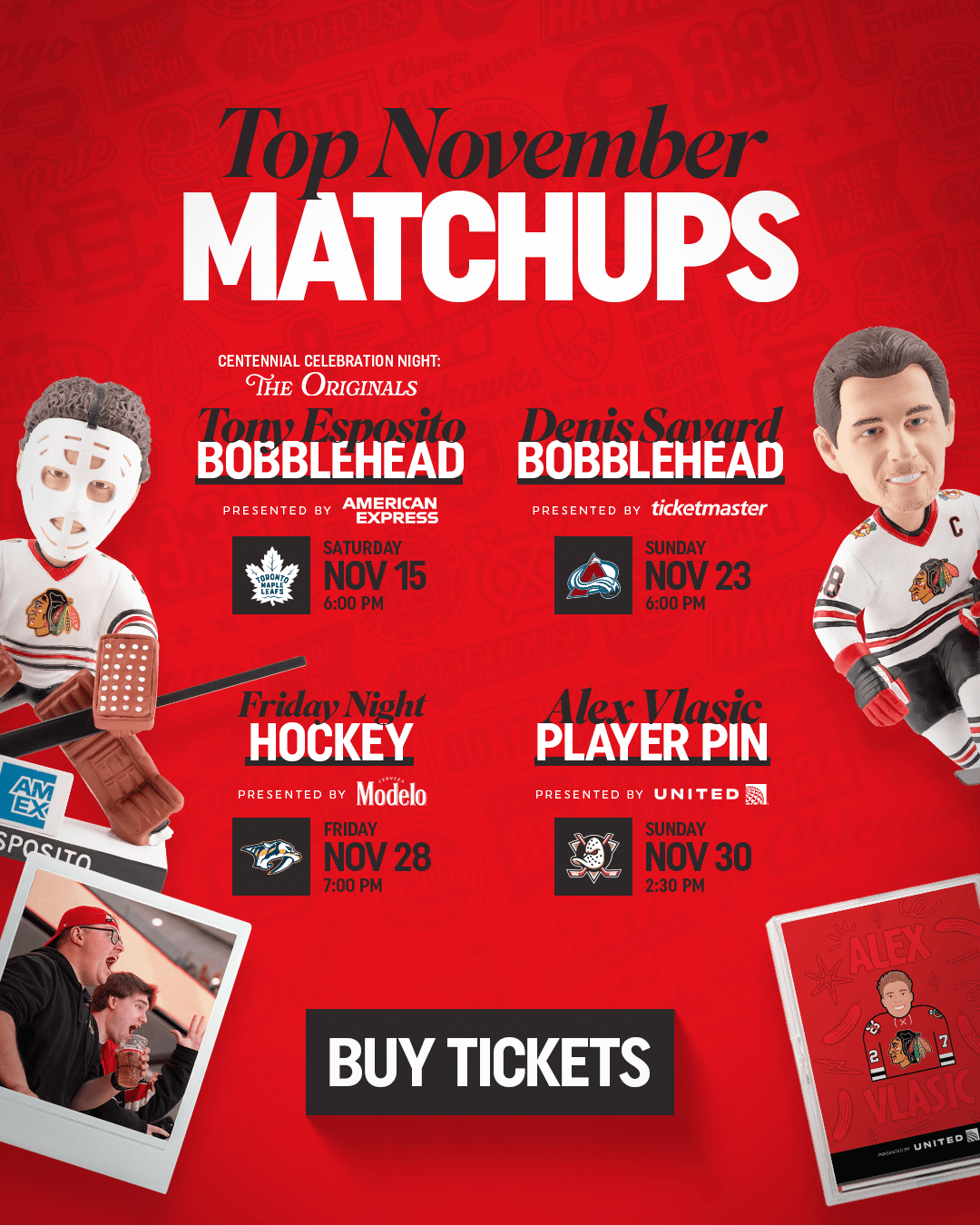 Top November Matchups