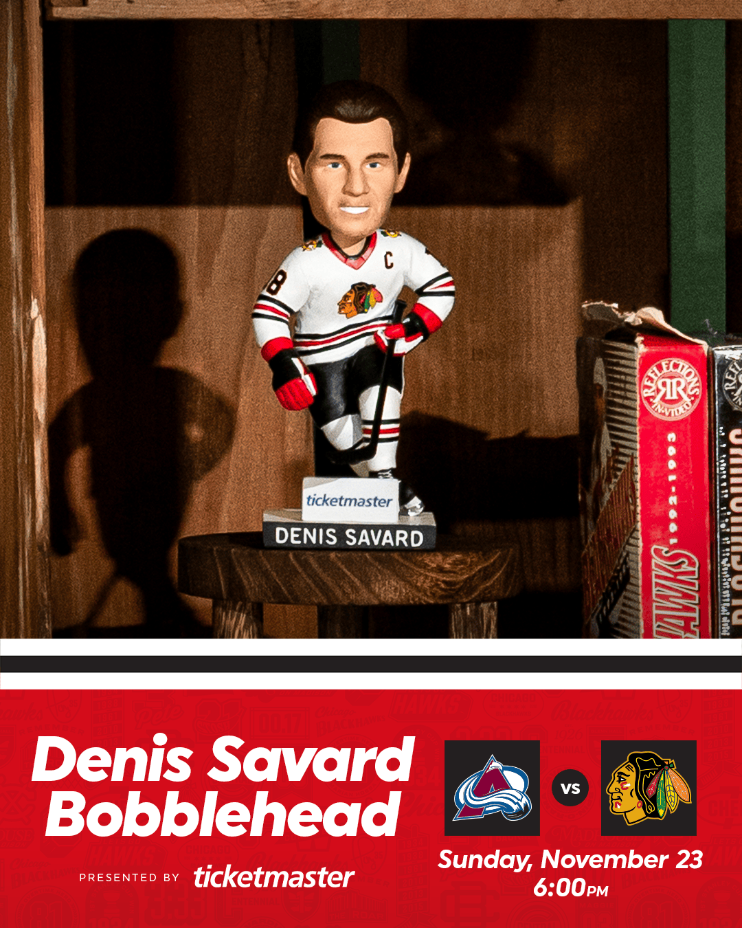 Denis Savard Bobblehead