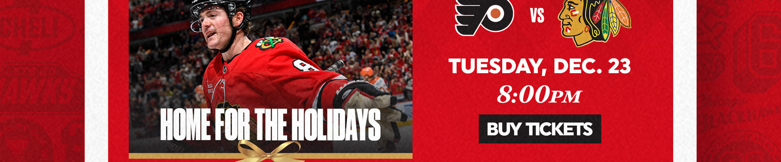 Home for the Holidays - Tuesday, December 23 at 8pm