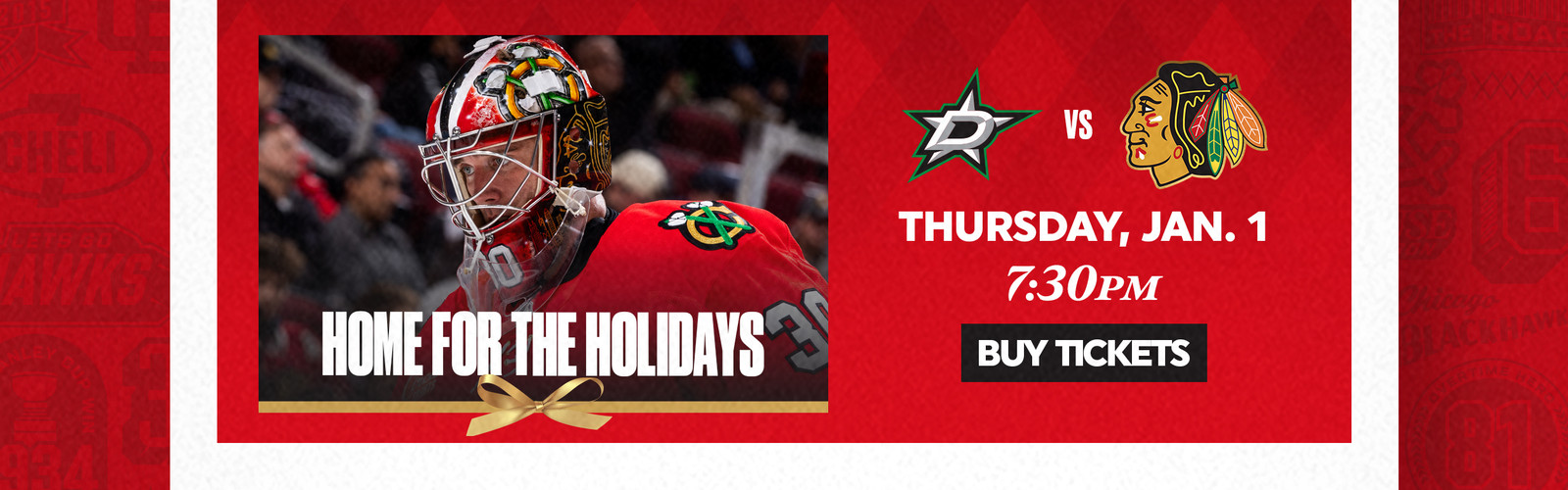 Home for the Holidays - Thursday, January 1 at 7:30pm