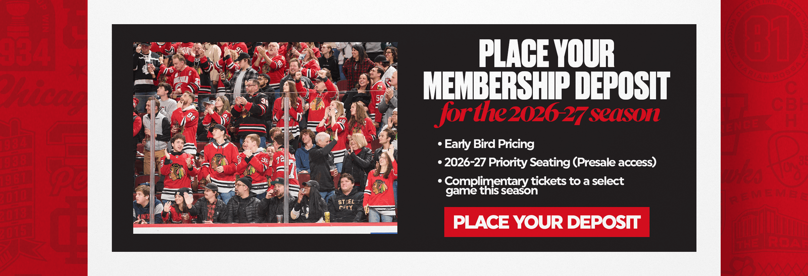 Place Your Membership Deposit for the 2026-27 Season