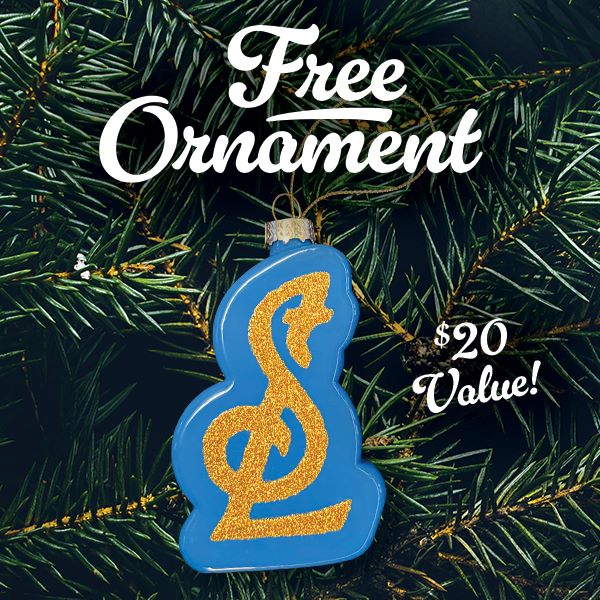 Free ornament with any STL Authentics purchase ($20 value)