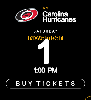 Boston Bruins vs. Carolina Hurricanes  More Info More Info Sat • Nov 01, 2025 • 1:00 PM