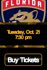Boston Bruins vs. Florida Panthers Tue • Oct 21, 2025 • 7:30 PM