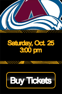 Boston Bruins vs. Colorado Avalanche Sat • Oct 25, 2025 • 3:00 PM