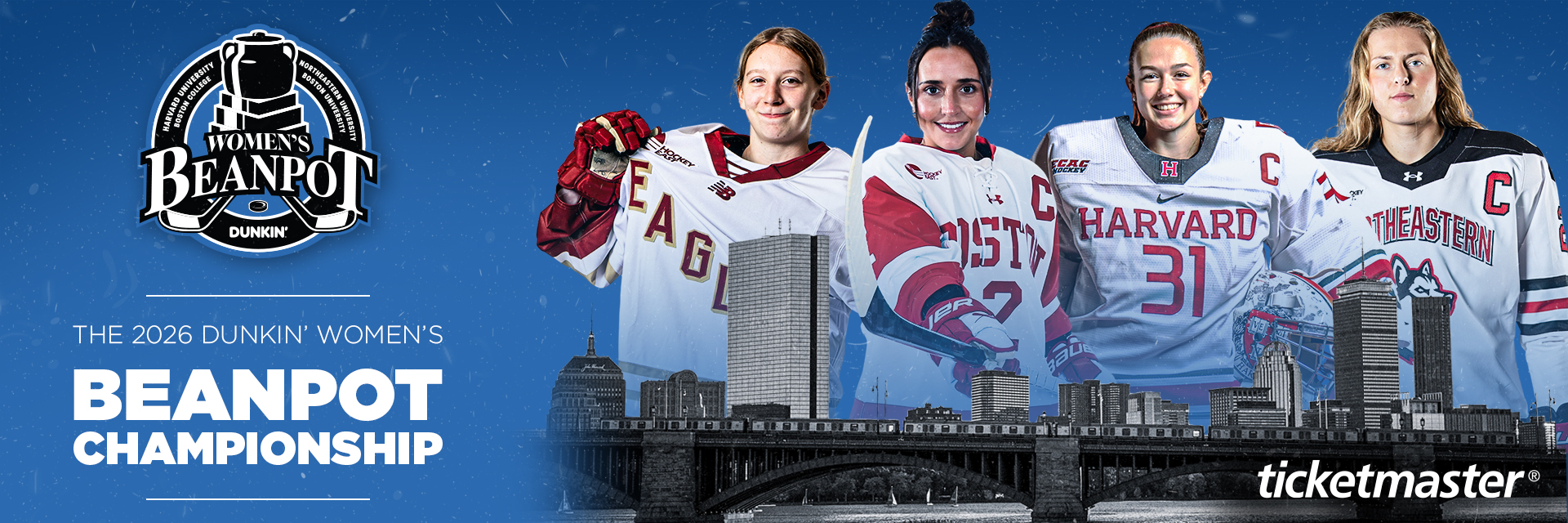 Women's Beanpot Championship  January 20, 2026  4:30 pm & 7:30pm
