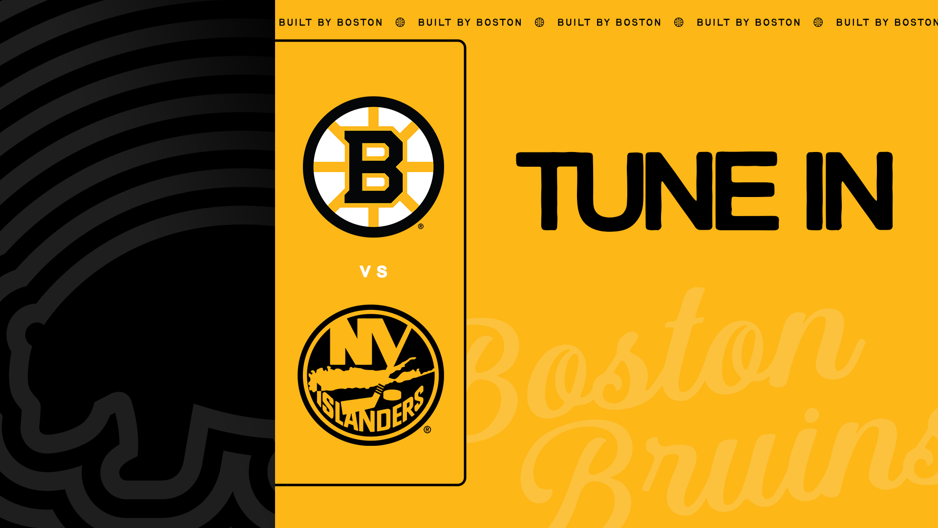 Tune In Tonight BOS @ NYI at 7:00 PM