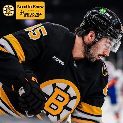Need to Know: Bruins at Islanders
