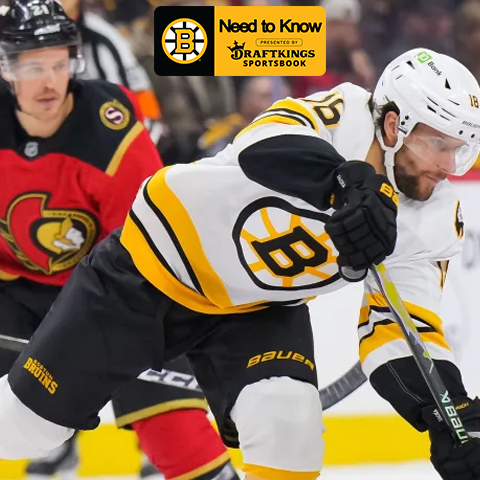 Need to Know: Bruins vs. Senators