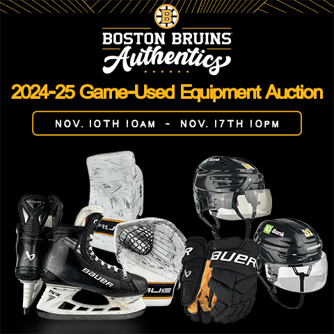 New Authentics Auction: 2024-25 Game-Used Equipment
