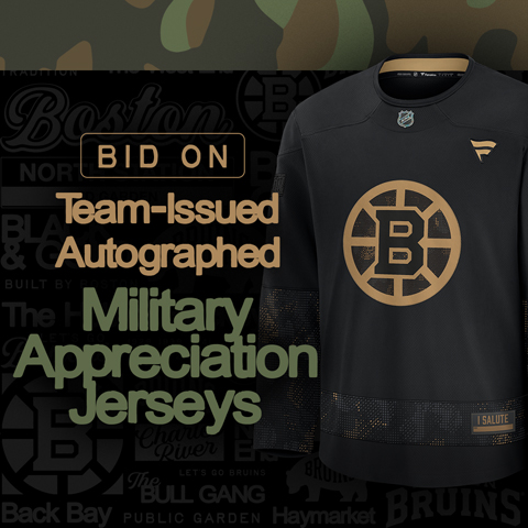 Bid On Team-Issued Autographed Military Jerseys