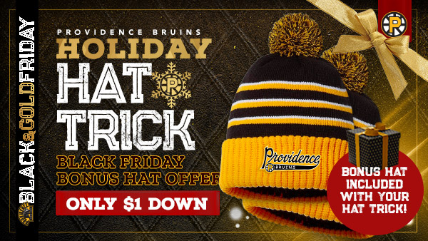 Providence Bruins Black & Gold Friday Early Access