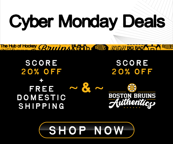 Just Added: 20% Off Bruins Authentics