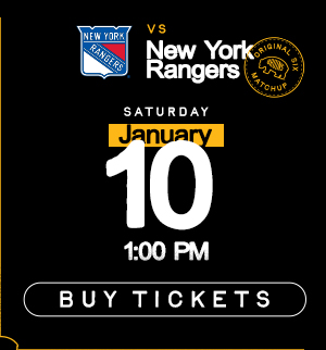 Boston Bruins vs. New York Rangers