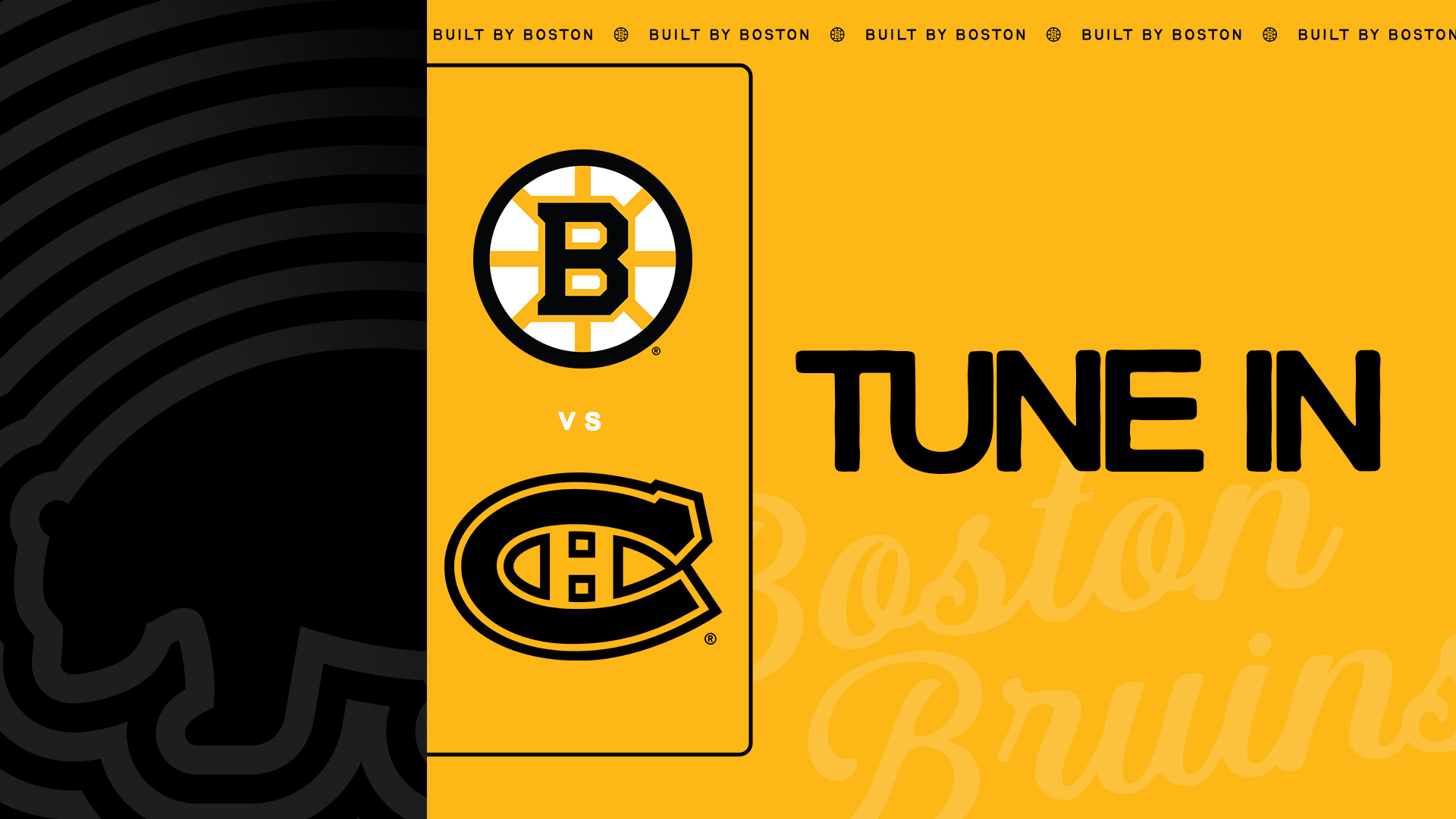 Tune In Tonight BOS vs. MTL at 7:00 PM