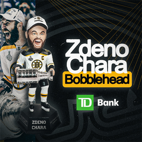 TD Bank Zdeno Chara Bobblehead: January 15th 2026 Bruins vs Kraken