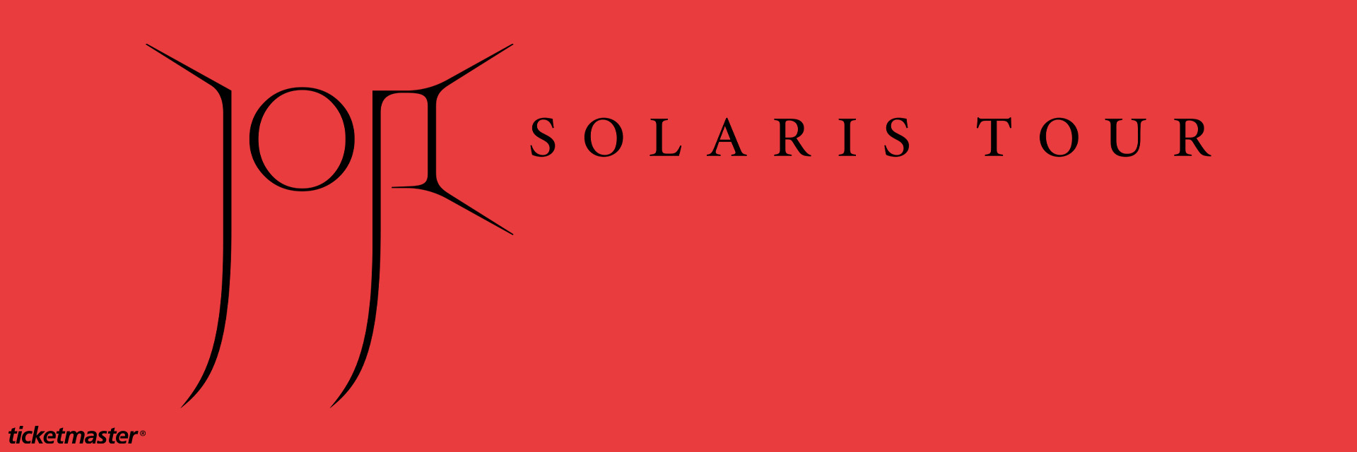 Joji   SOLARIS TOUR   June 25, 2026 