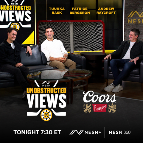 Tune in to NESN’s Bruins Unobstructed Views Presented by Coors Banquet