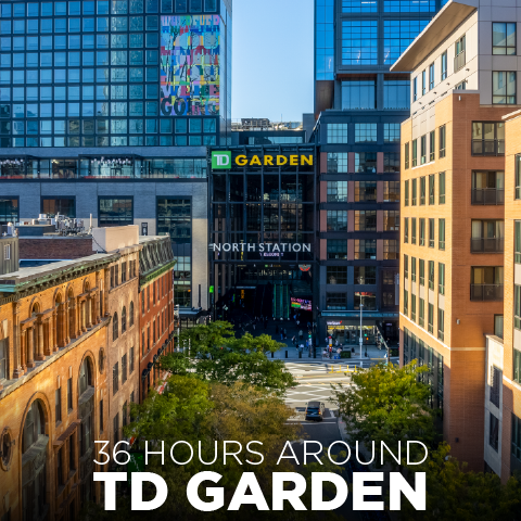 📍TD Garden and The Hub on Causeway