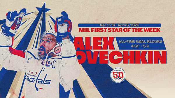 Alex Ovechkin First Star