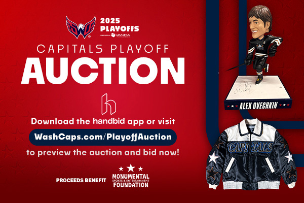 Capitals Playoff Auction