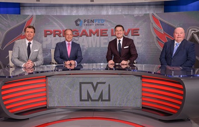 live pre- and postgame coverage