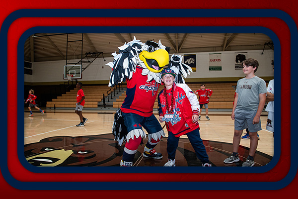 Caps in School Reading Program Party