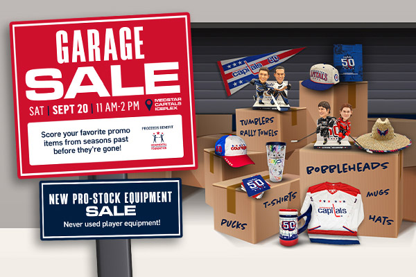 Capitals Garage Sale