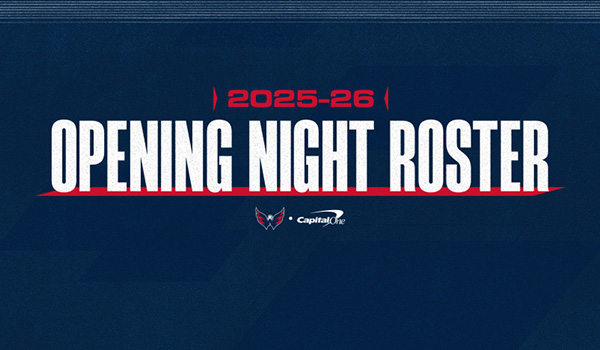 Capitals 2025-26 Roster