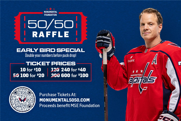 Capitals 50/50 Raffle