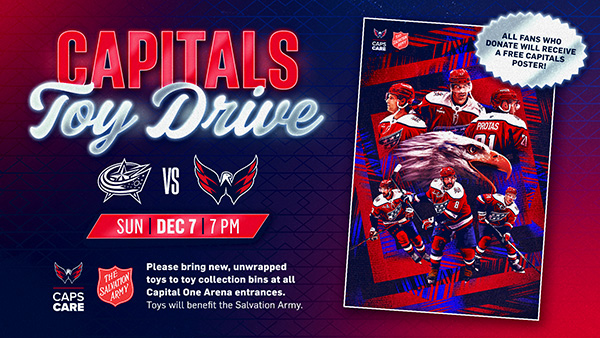 Capitals Toy Drive