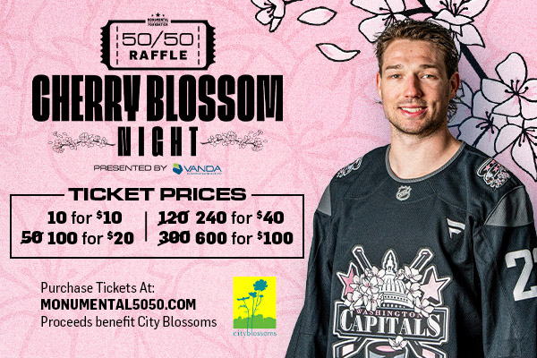 Capitals 50/50 Raffle