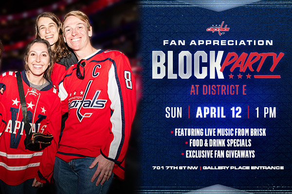 Capitals Block Party