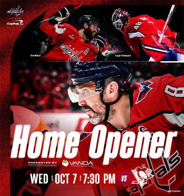 Capitals Home Opener