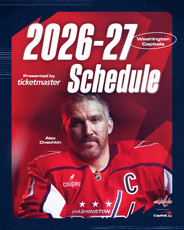 Capitals Schedule Release