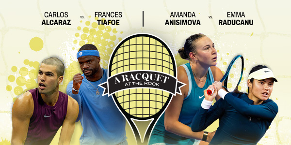 Raquet at the Rock - Get Tickets