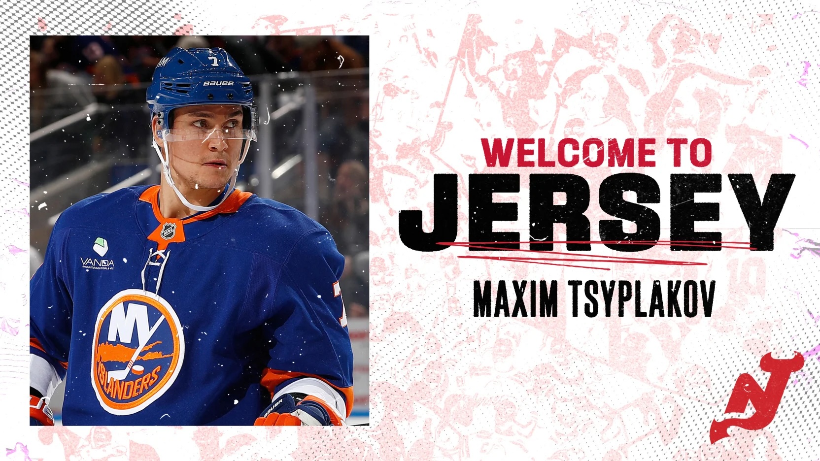 Devils Acquire Tsyplakov from NY Islanders