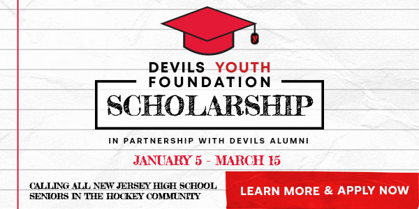 Devils Youth Foundation Scholarship in partnership with Devils Alumni