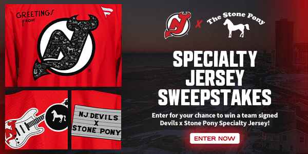 Devils x The Stone Pony Specialty Jersey Sweepstakes