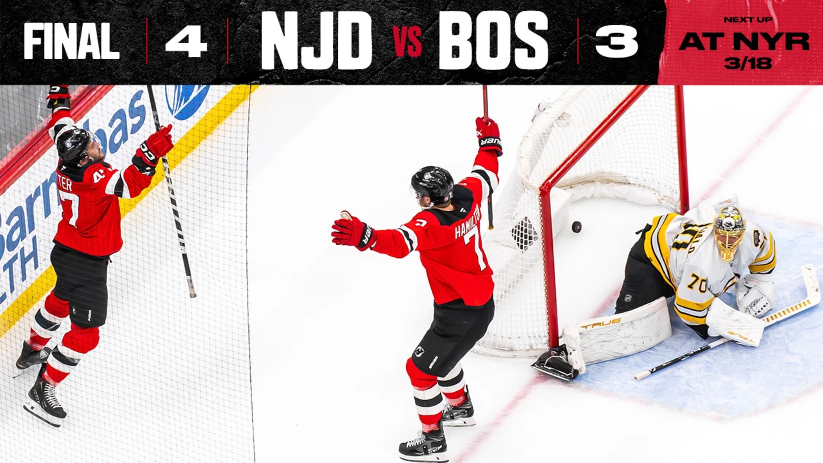 Cotter Heroics Lift Devils in OT | GAME STORY